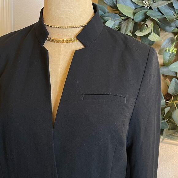 American Eagle Outfitters Navy Blazer Jacket Women size Petite S - Picture 2 of 6